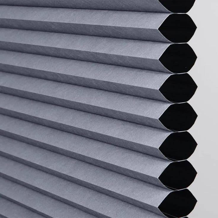 Energy-efficient cellular honeycomb blinds for insulation and light filtering